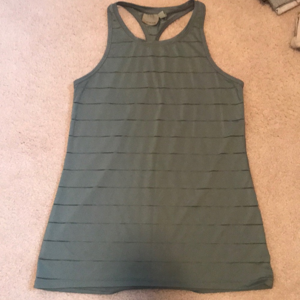 Athleta chi double stripe tank